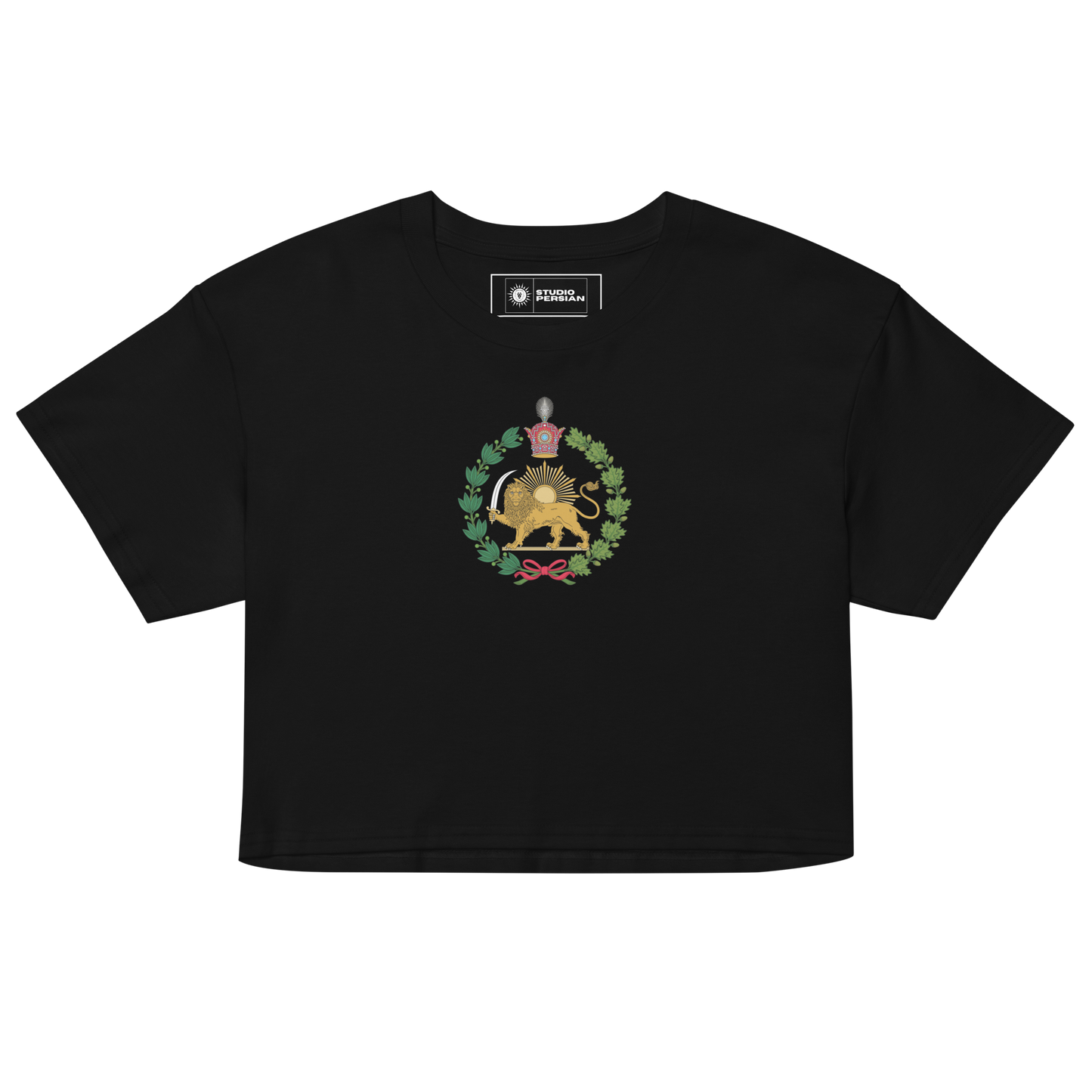 Lion and Sun Crop Top