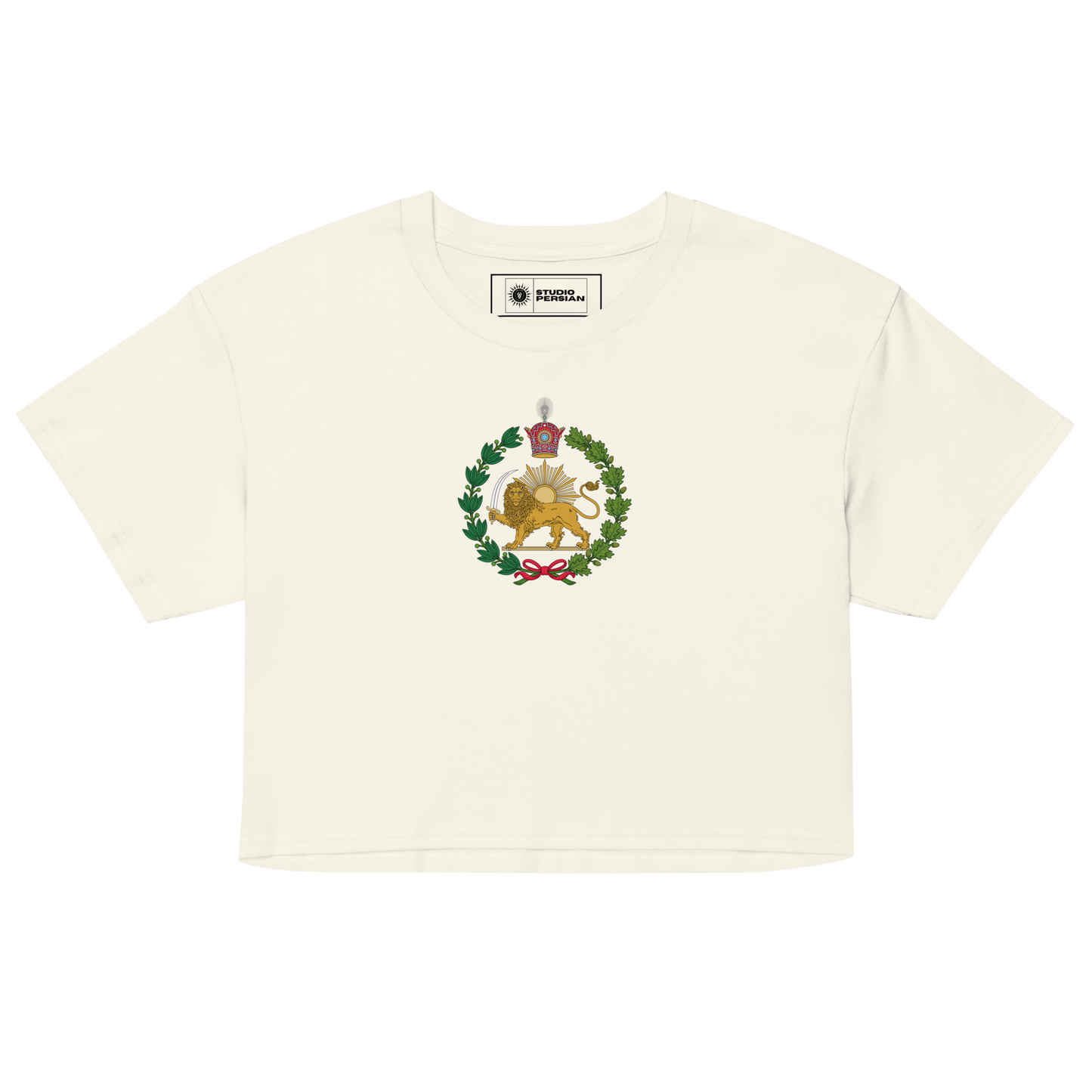 Lion and Sun Crop Top