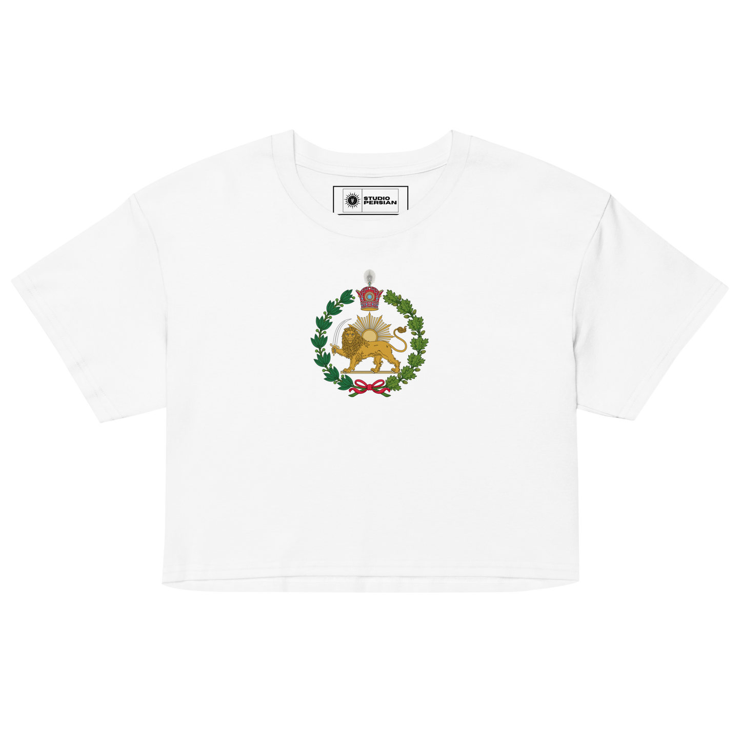 Lion and Sun Crop Top